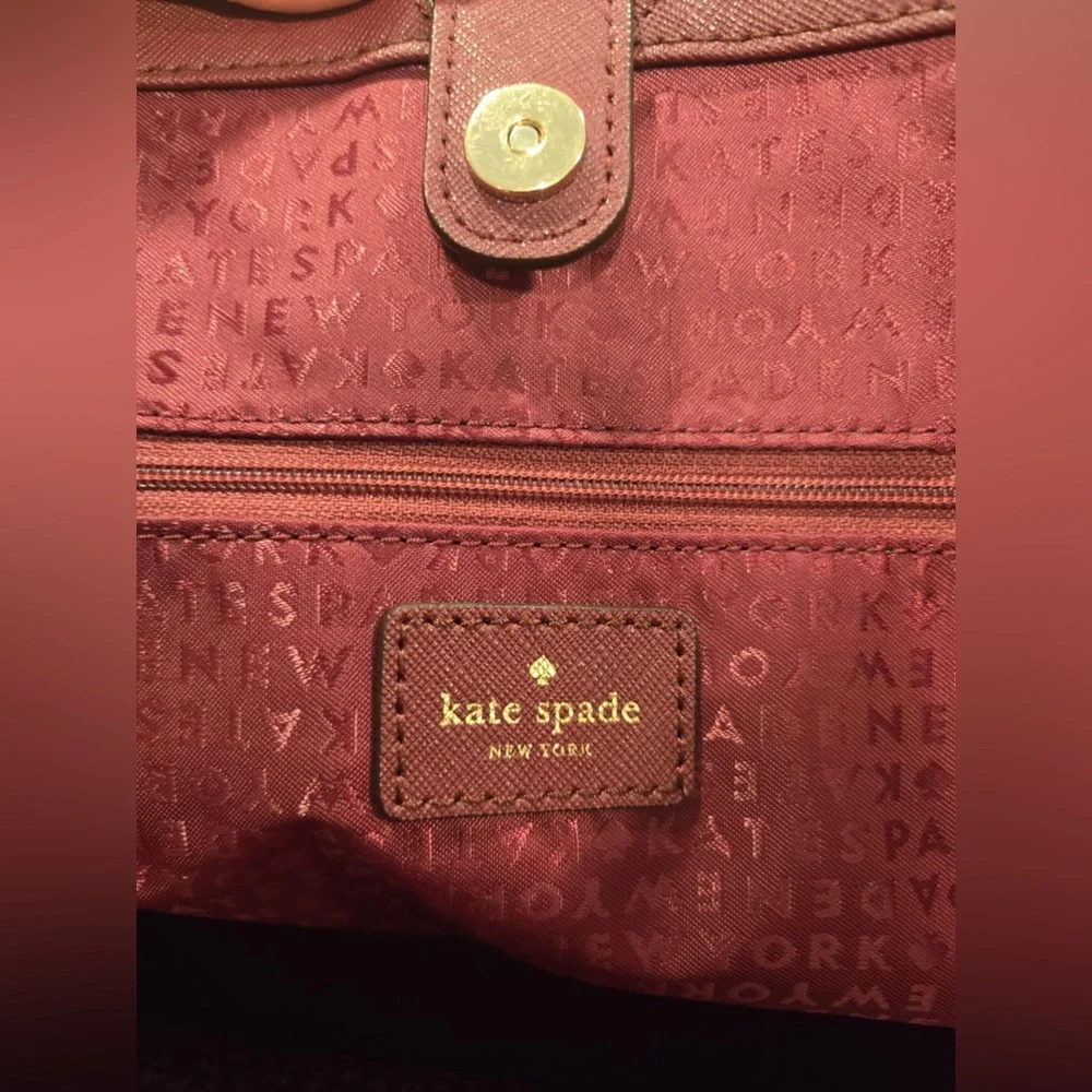 Kate Spade Laurel Way Ari Saffiano Leather Tote - Picture 5 of 8